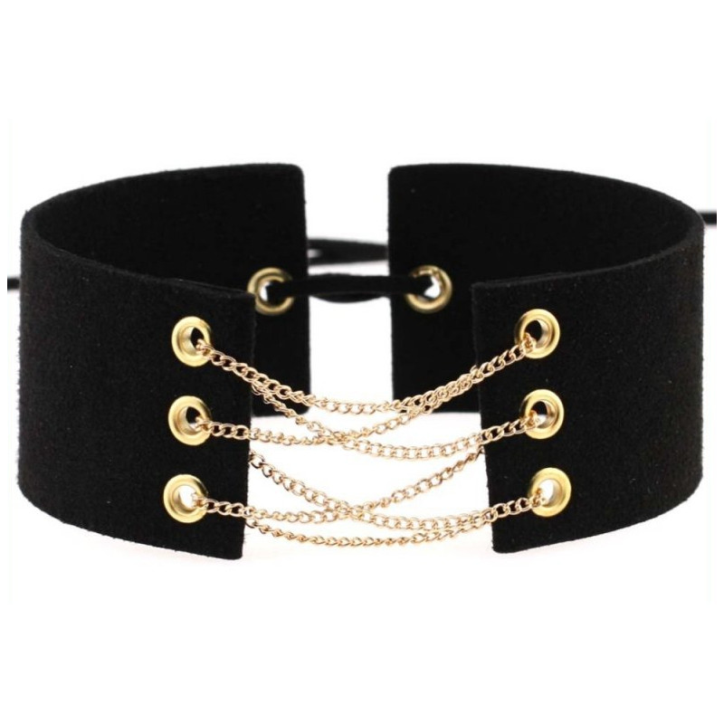 Joy Jewels Ras de cou Coral Noir